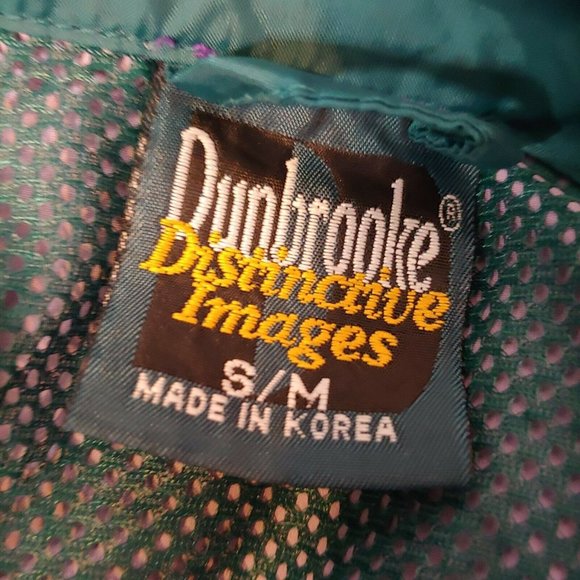 Vintage 90s Nascar Est.1947 Mens S Medium Jacket Windbreaker Purple Hooded Zip - Picture 10 of 12